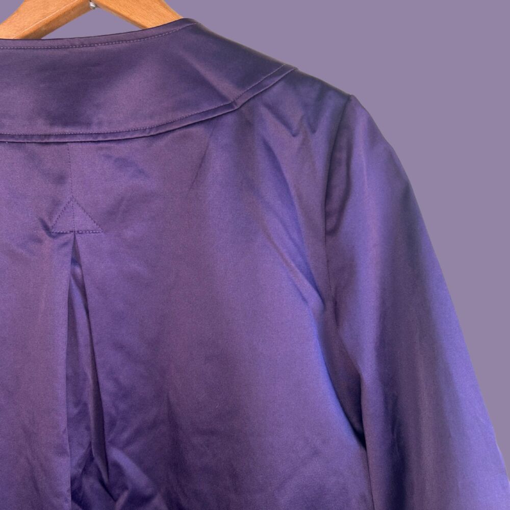 Apt. 9 3/4 Sleeve Satin 2 Button Front Jacket - image 7